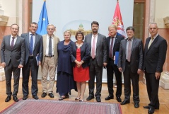 23 September 2015 The National Assembly Speaker in meeting with the members of the European Parliament’s Committee on Foreign Affairs and Subcommittee on Human Rights
